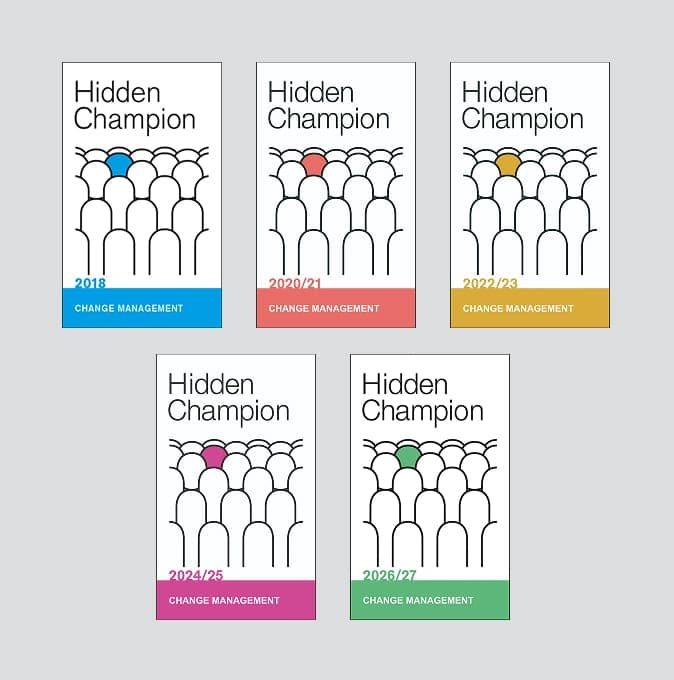 Five-time Hidden Champion